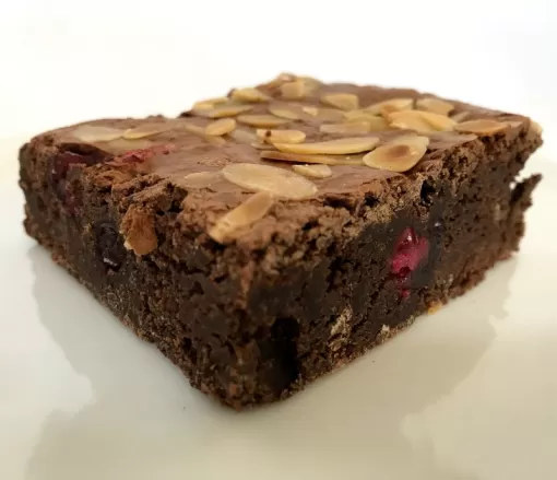 Cherry Bakewell Brownie