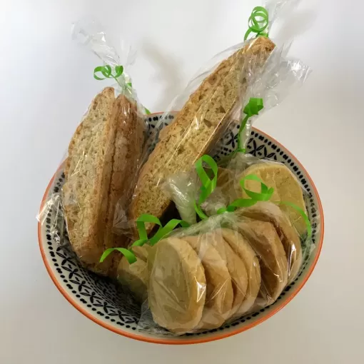 Almond Biscotti & All Butter Shortbread